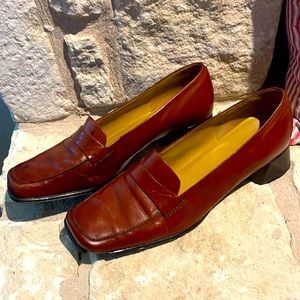 Enzo Angiolini Brown Loafers. New and never worn. Size 8.5